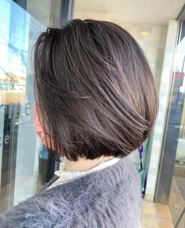 50代、秋のトレンドヘアスタイル