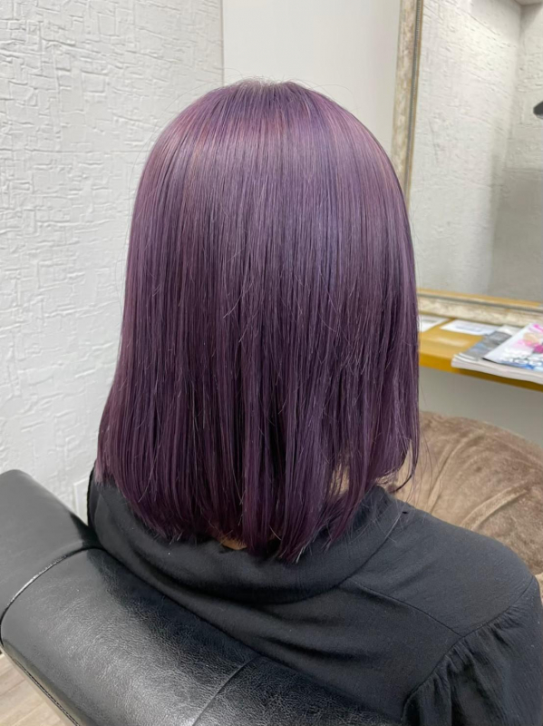 紫の髪色・ヘアカラーおすすめ