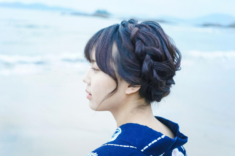 浴衣に合う髪型