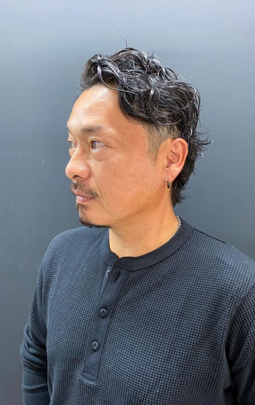 クセを活かす毛量調整