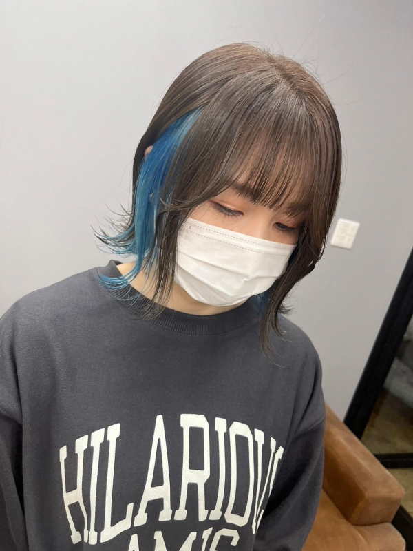 外ハネミディ×顔型別！