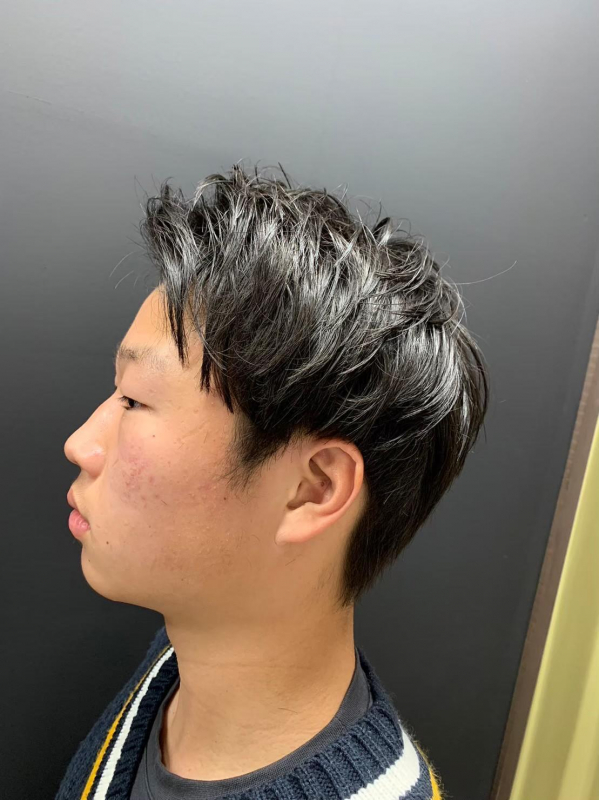爽やかメンズショート｜ワックスなしでキマる髪型