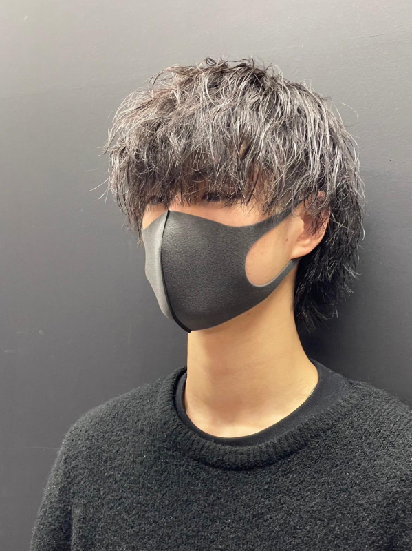 パーマなしで作るパーマ風メンズヘア