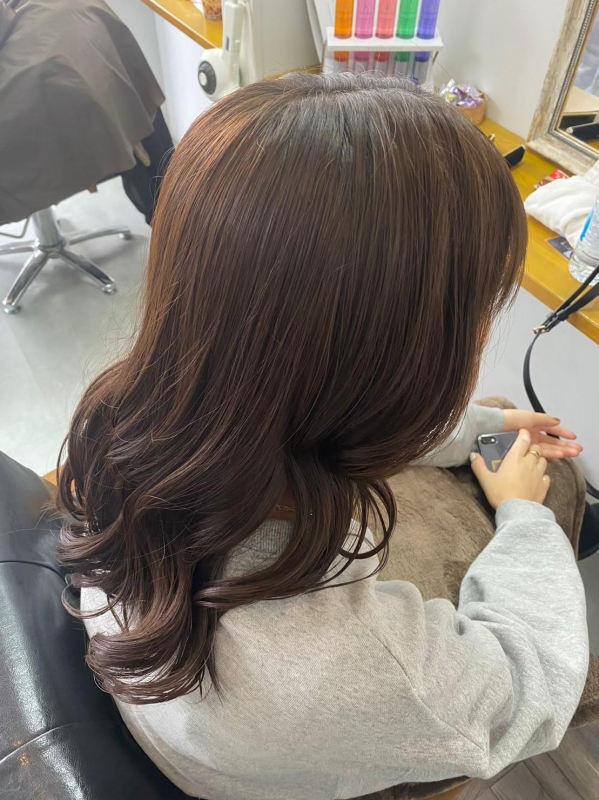 重軽MIXレイヤーで魅せるセミロング