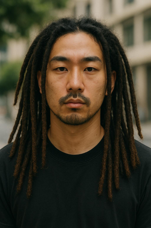ドレッドヘアで新しい自分に
