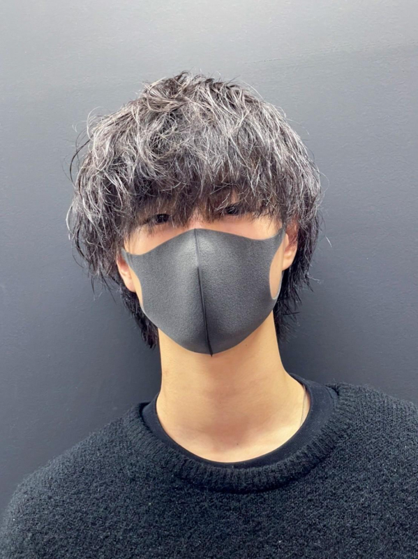 自然なマッシュヘアのオーダー法