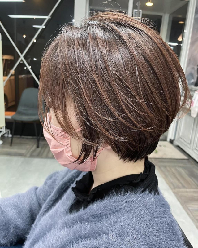 40代におすすめショートボブ