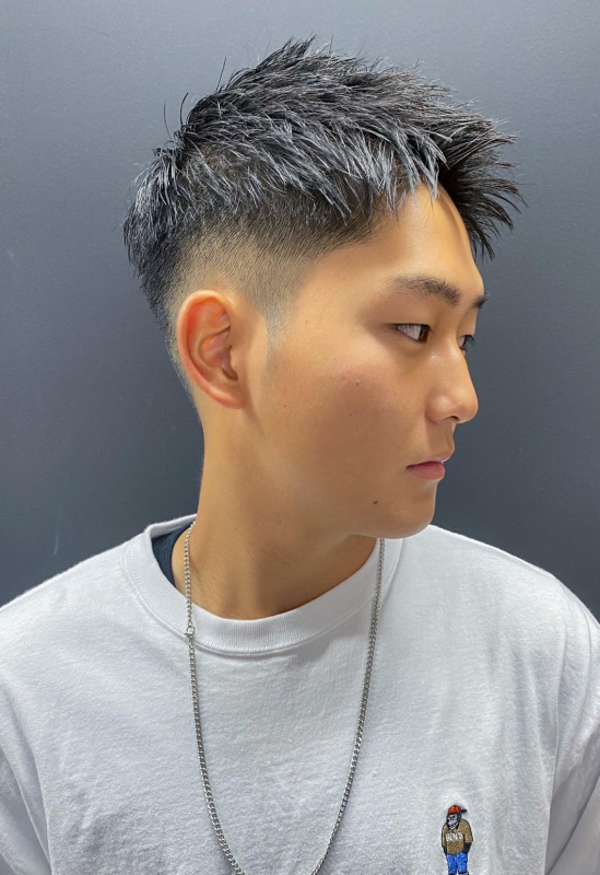 清潔感ツーブロックベリーショート