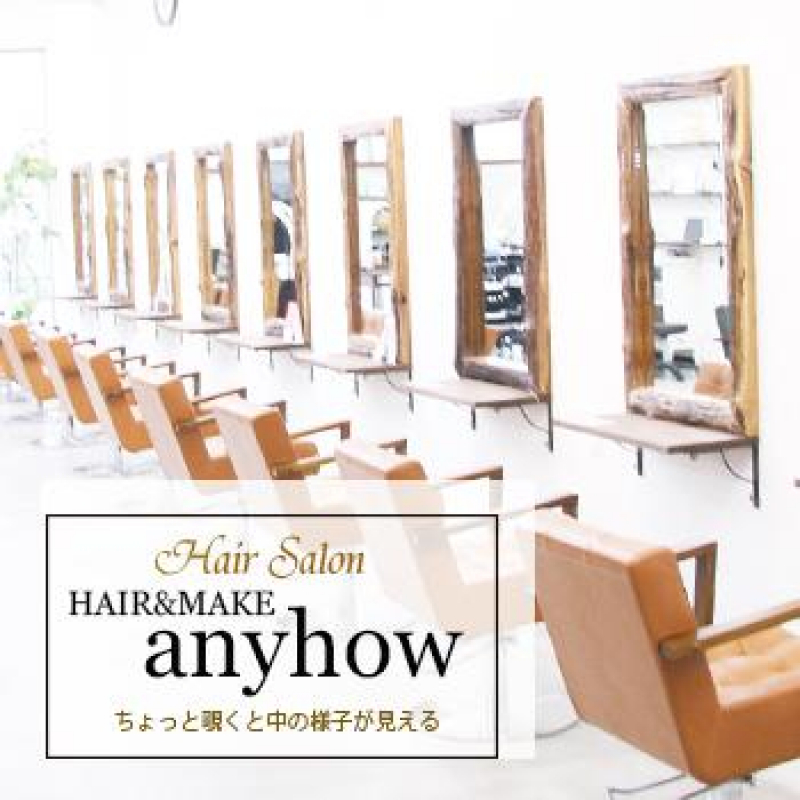  Hair & Make anyhow　川口駅東口　【エニーハウ 】