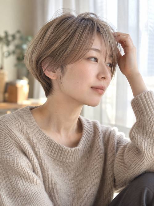 マッシュショートのヘアスタイルイメージ