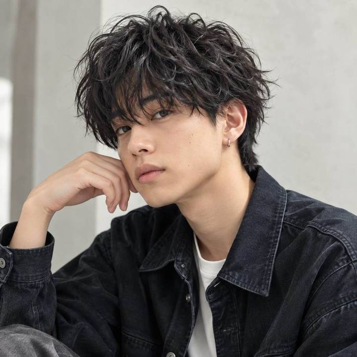 メンズ ツイストパーマのヘアスタイルイメージ